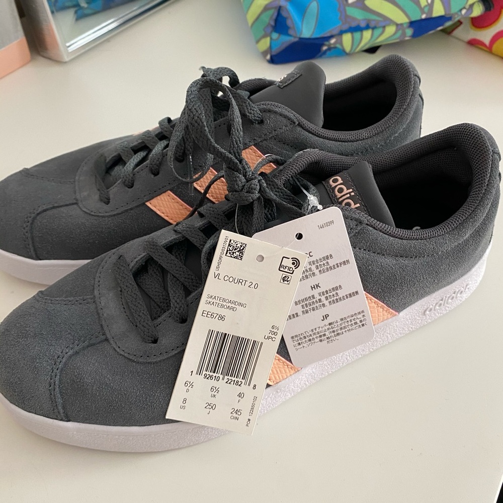 NWT Womens Adidas VL Court 2.0